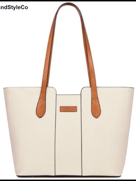 Handbags - ToLFE PU Leather Tote Bag Top Handle Satchel Shoulder Hobo Purse